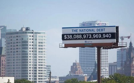 Nợ công Mỹ lần đầu tiên vượt mốc 38.000 tỷ USD