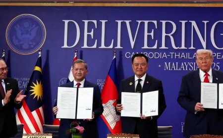 Thái Lan - Campuchia ký thỏa thuận ngừng bắn mở rộng