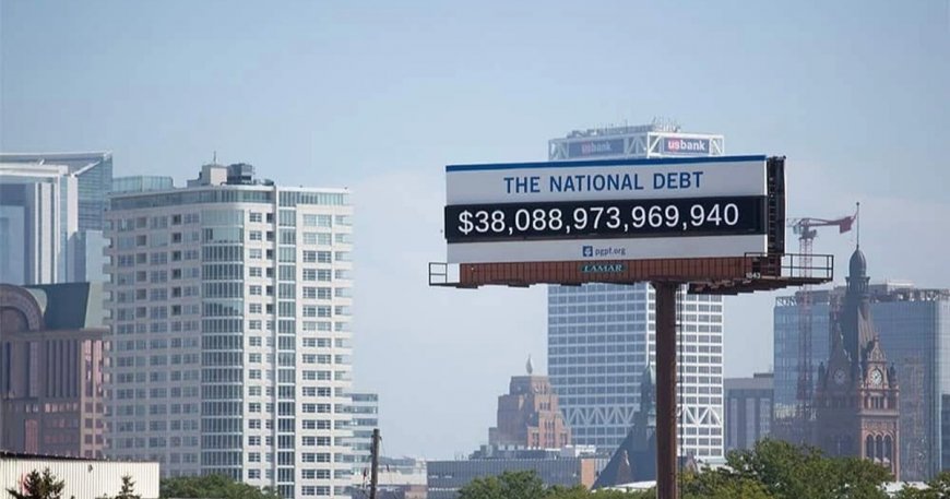 Nợ công Mỹ lần đầu tiên vượt mốc 38.000 tỷ USD