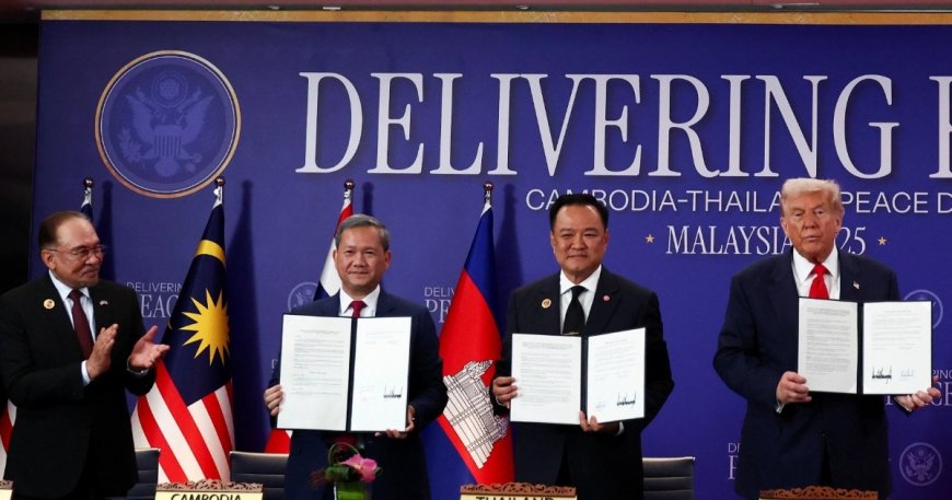 Thái Lan - Campuchia ký thỏa thuận ngừng bắn mở rộng