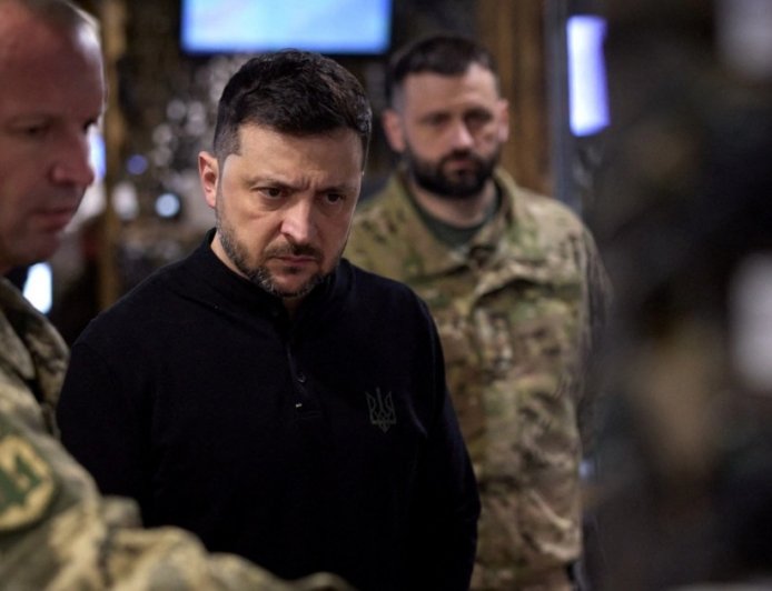 Tổng thống Ukraine thăm binh sĩ gần mặt trận khốc liệt Zaporizhzhia