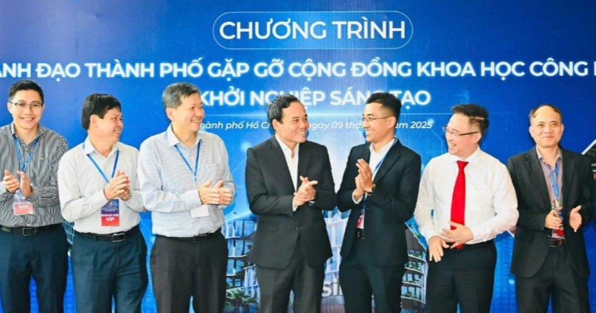 Lãnh đạo TPHCM gặp gỡ cộng đồng khoa học công nghệ